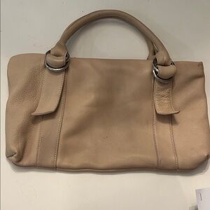 Elegant Tan Leather Handbag